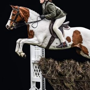 A true 128cm jumping machine